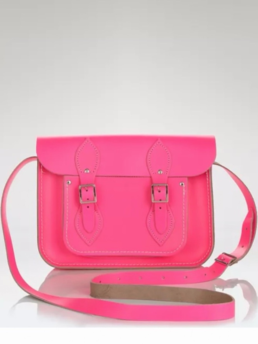 The Cambridge Satchel Company Pink Crossbody Bag OS - Picture 15 of 16